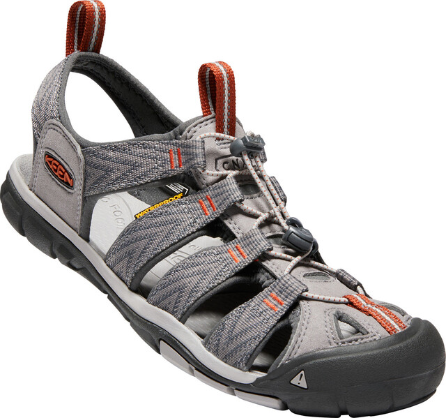 Keen Clearwater CNX Sandalias Hombre, grey flannel/potters clay | Campz.es